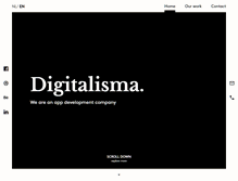 Tablet Screenshot of digitalisma.com